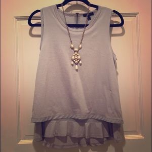 Lavender sleeveless J.Crew top. NWOT